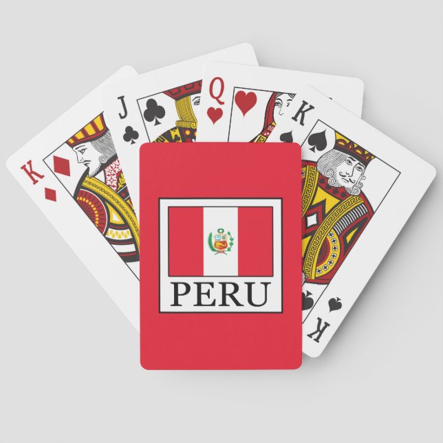 Baraja De Cartas Perú (Reverso)