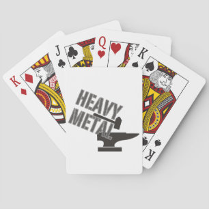 Baraja De Cartas Pesado Metalizado