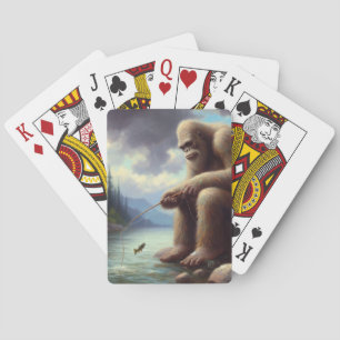 Baraja De Cartas Pesca de Bigfoot