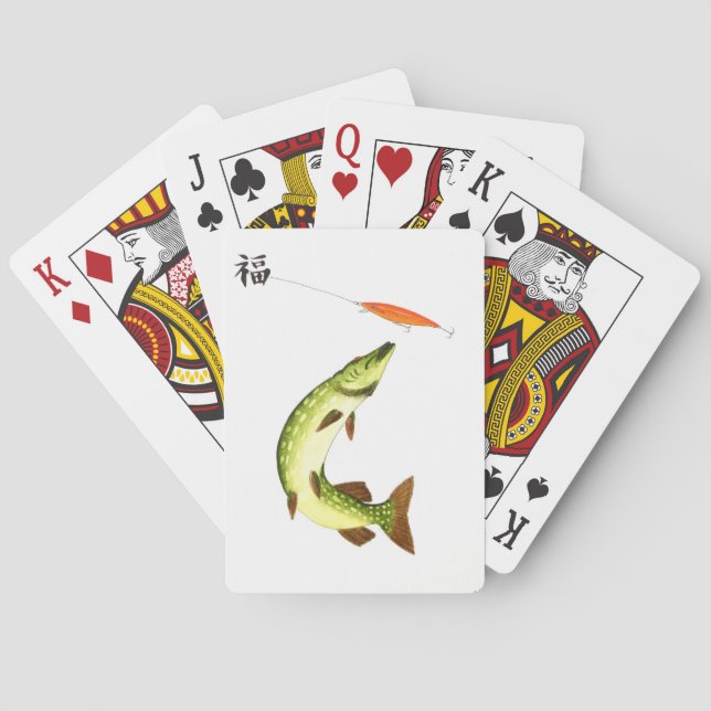 Baraja De Cartas Pesca de cerdos (Reverso)