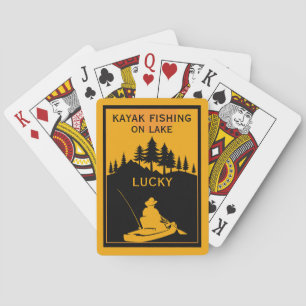 Baraja De Cartas  Pesca en kayak en lagos y ríos