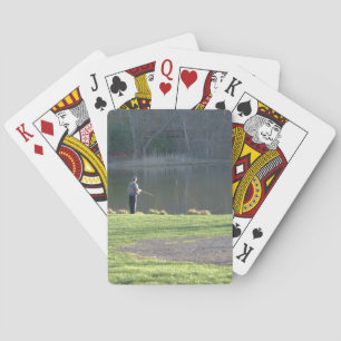 Baraja De Cartas Pesca en los estanques