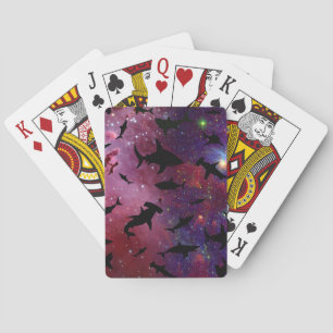 Baraja De Cartas Pescado de tiburón moderno jaws ballena bajo la ga