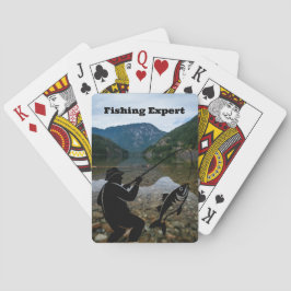 Baraja De Cartas Pescador de Personalizable de expertos en pesca aé