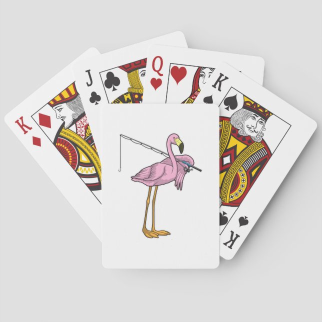 Baraja De Cartas Pescador Flamingo (Reverso)