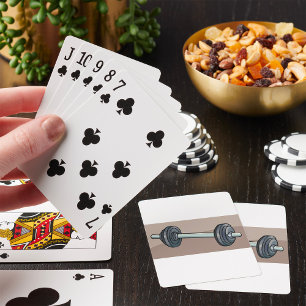 Baraja De Cartas Pesos de Barbell