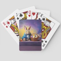 Peter Easter Bunny con huevos de Pascua