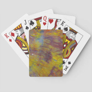 Baraja De Cartas Petrified Wood