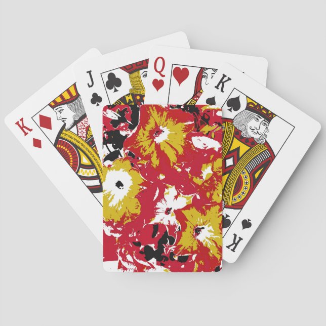 BARAJA DE CARTAS PETUNIAS (Reverso)