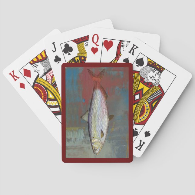 Baraja De Cartas Pez arenque (Reverso)