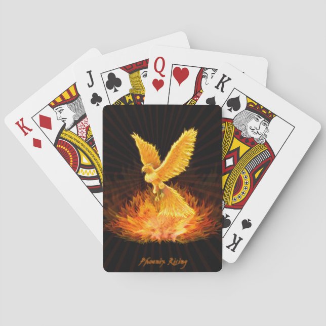 Baraja De Cartas Phoenix Rising (Reverso)