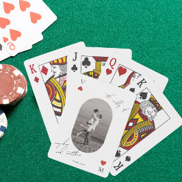 Baraja De Cartas Photo Script Casino Vegas Wedding Guestbook Favor