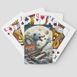 Baraja De Cartas Pianista canis celestial