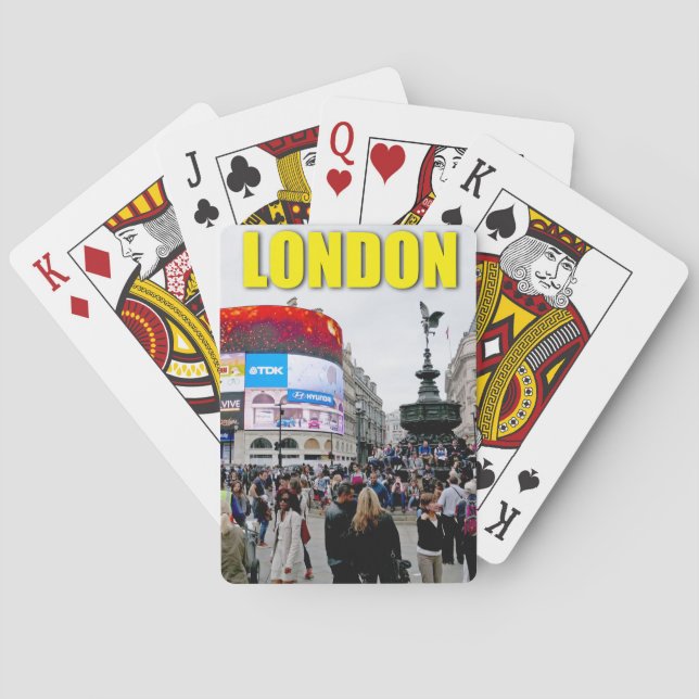Baraja De Cartas Piccadilly Circus - Foto Pro (Reverso)