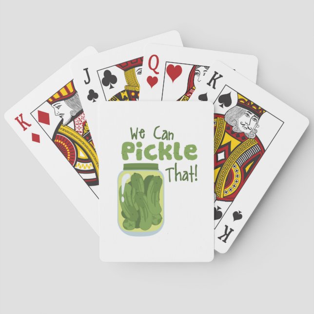 Baraja De Cartas ¡Pickle Eso! (Reverso)