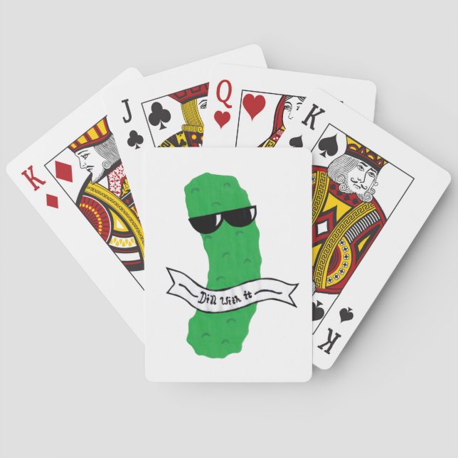 Baraja De Cartas Pickle Funny (Reverso)