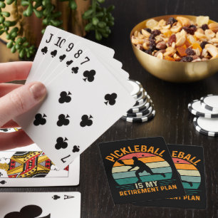 Baraja De Cartas Pickleball Es Mi Plan De Jubilación