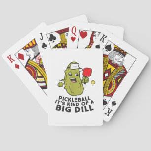 Baraja De Cartas Pickleball es una especie de foto de un gran dill