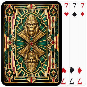 Baraja De Cartas Pie Grande, Art Deco Mitológico