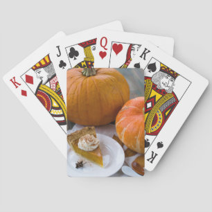 Baraja De Cartas Pie y calabazas