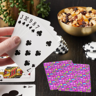 Baraja De Cartas Piedras preciosas y madre de perlas