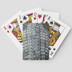 Baraja De Cartas Piel de cocodrilo