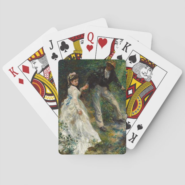 Baraja De Cartas Pierre-Auguste Renoir - La Promenade (Reverso)