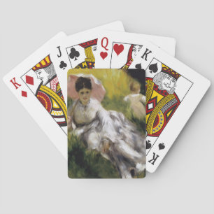 Baraja De Cartas Pierre-Auguste Renoir- Mujer con Parasol