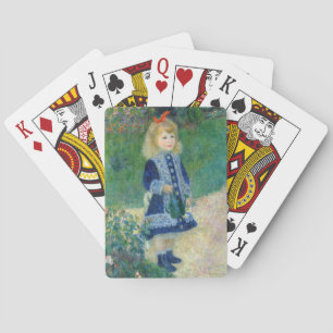 Baraja De Cartas Pierre-Auguste Renoir - Una niña con una regadera