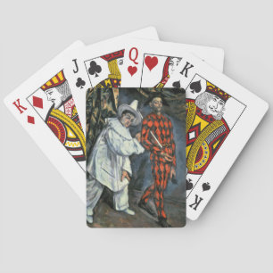 Baraja De Cartas Pierrot et harlequin, 1888