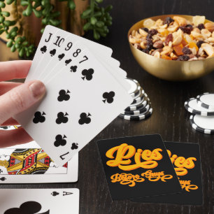 Baraja De Cartas PIES ANTES DE QUE LOS CHICOS DEMANDANDO de gracias