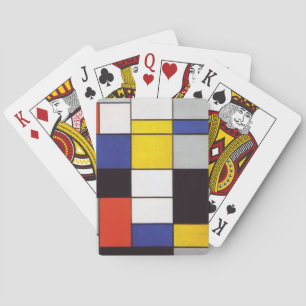 Baraja De Cartas PIET MONDRIAAN - Compositon A 1923