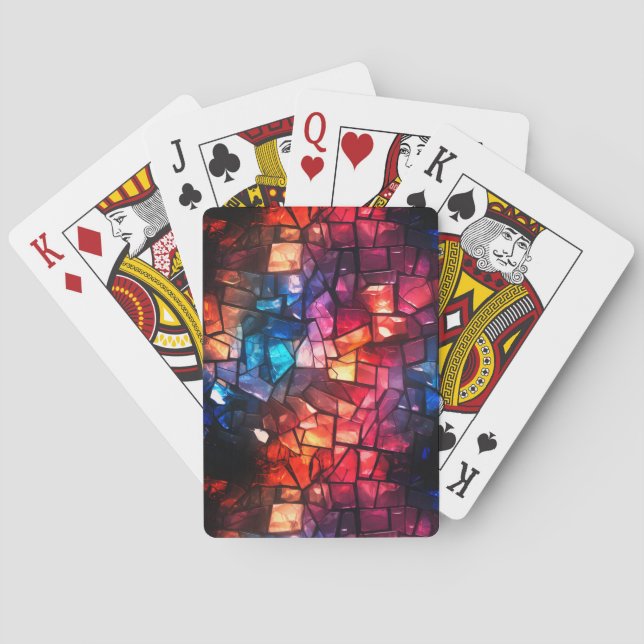 Baraja De Cartas Piezas artísticas (Reverso)