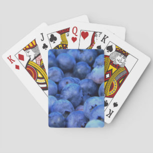 Baraja De Cartas pila de arándanos