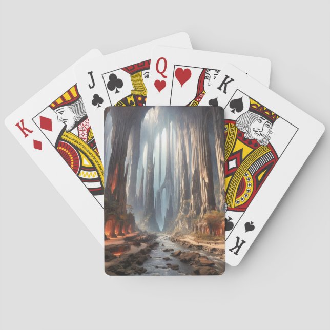 Baraja De Cartas Pilares y personas (Reverso)