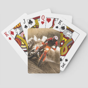 Baraja De Cartas Piloto de Motocross