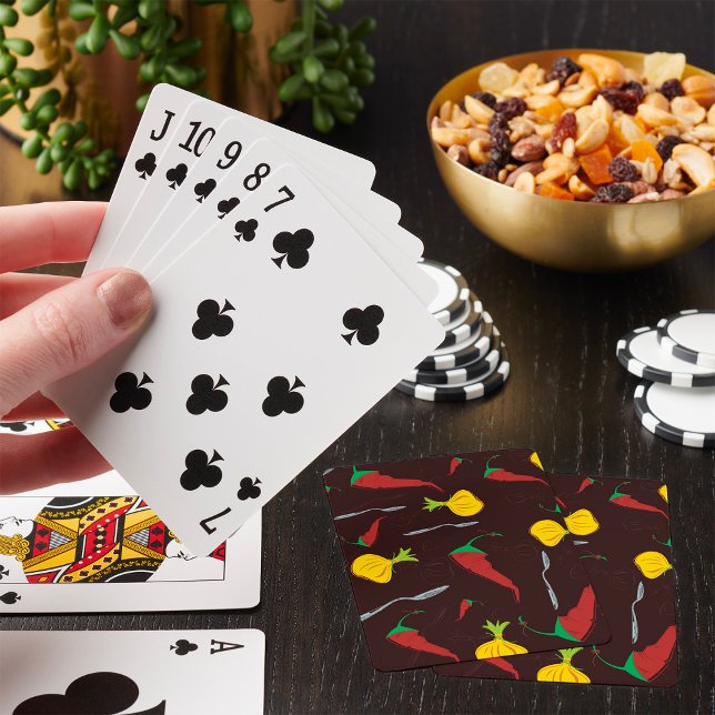 Baraja De Cartas Pimientos y Cebolla (Subido por el creador)