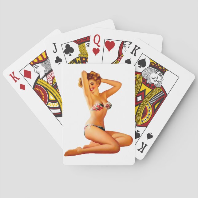 Baraja De Cartas Pin Up Girl (Reverso)