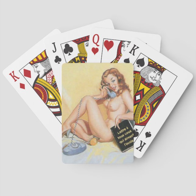 Baraja De Cartas Pin Up Well, Hello (Reverso)