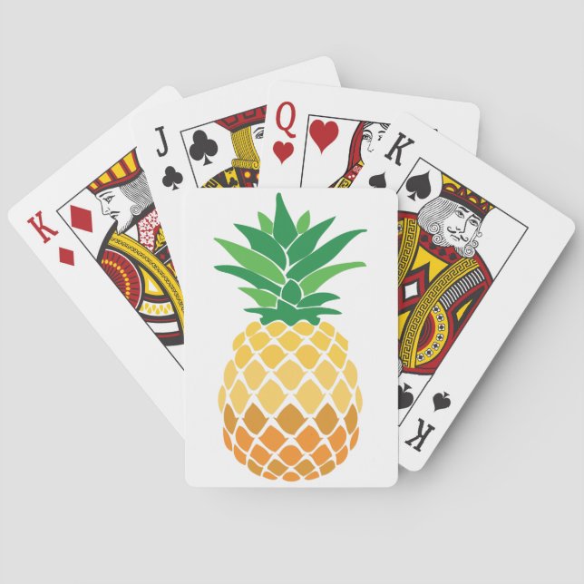 Baraja De Cartas Piña (Reverso)