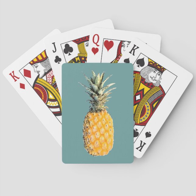 Baraja De Cartas piña (Reverso)