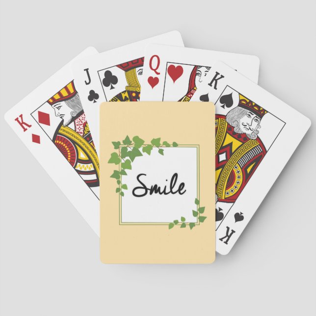 Baraja De Cartas Ping pong smile  (Reverso)