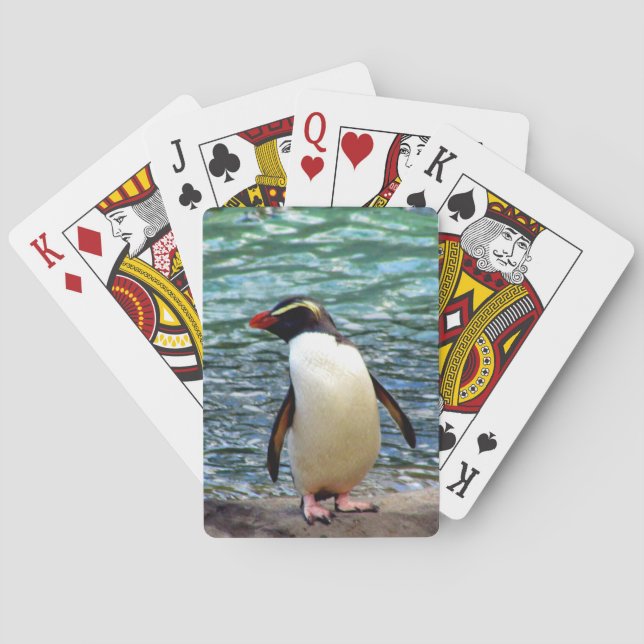 Baraja De Cartas pingüino (Reverso)