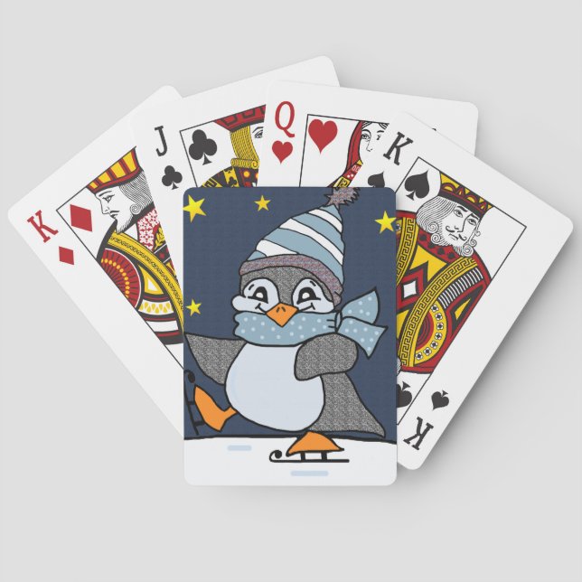 Baraja De Cartas Pingüino (Reverso)