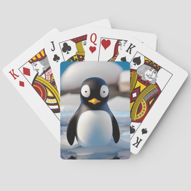 Baraja De Cartas Pingüino (Reverso)