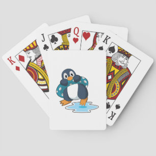 Baraja De Cartas Pingüino con Lifebuoy