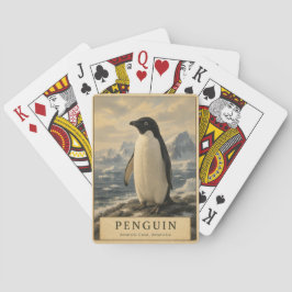 Baraja De Cartas Pingüino Costa Antártica VINTAGE