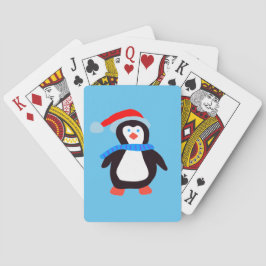 Baraja De Cartas Pingüino de invierno clásico