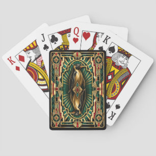 Baraja De Cartas Pingüino, Fauna Art Déco