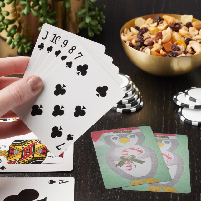 Baraja De Cartas Pingüino Navidades (In Situ)